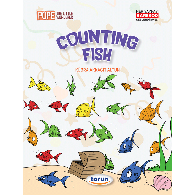 Okul Öncesi Ingilizce Hikaye Kitabı Counting Fish